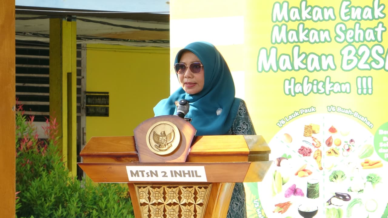 Katerina Susanti Ajak Siswa Terapkan Pola Makan Bergizi dan Manfaatkan Pangan Lokal