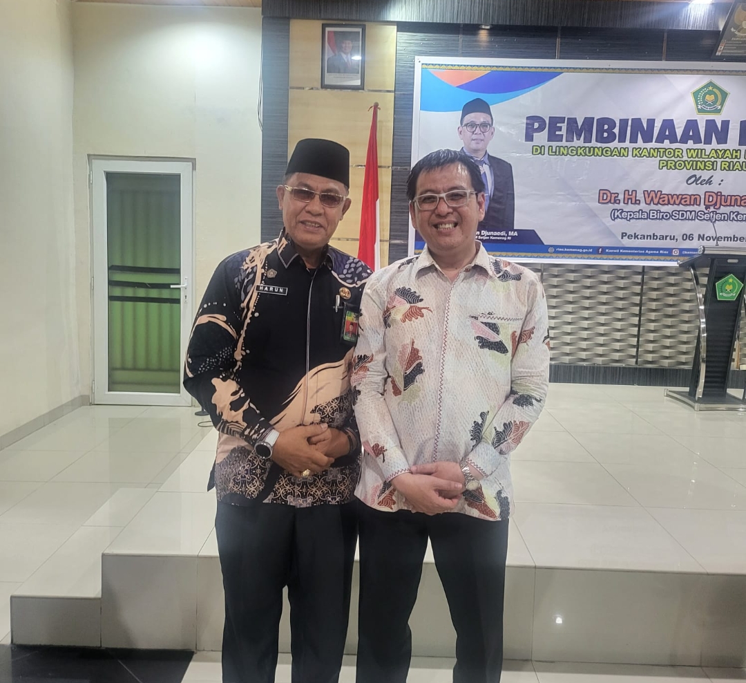 Kemenag Inhil Hadiri Pembinaan ASN, Perkuat Komitmen Transformasi SDM Profetik