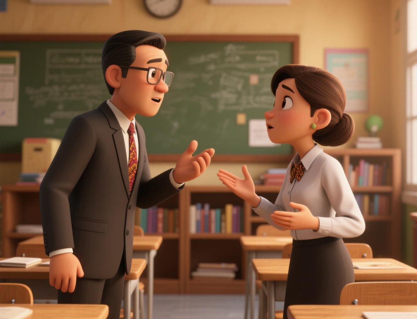 Mengurai Simpul Konflik yang Membeku antara kepala sekolah dan guru