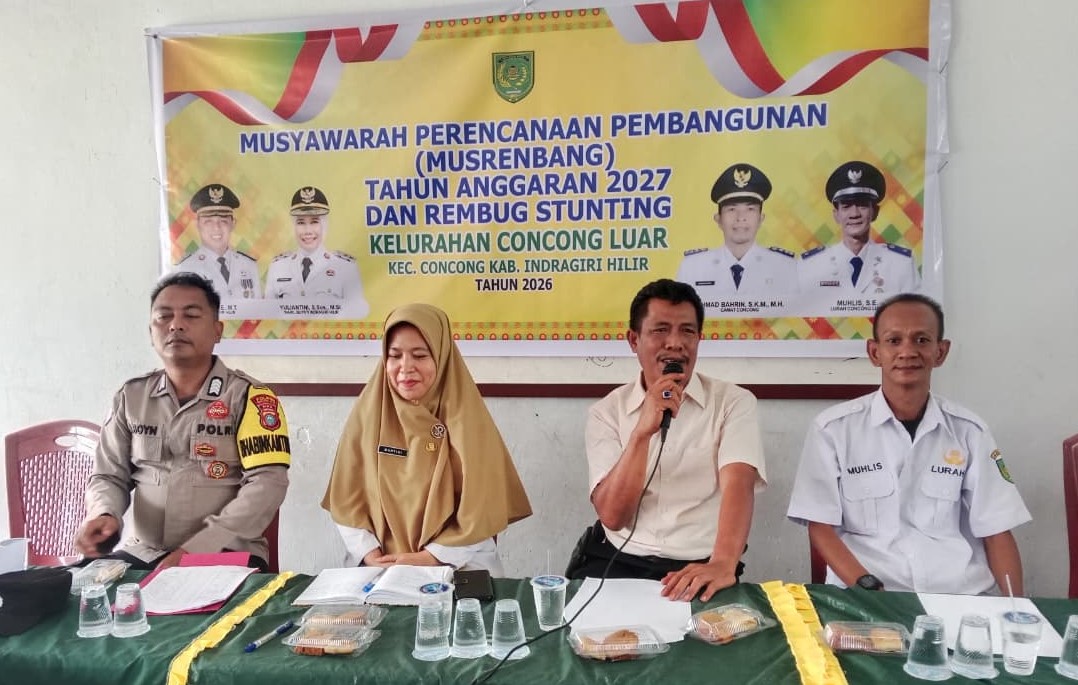 Musrenbang 2026 Kelurahan Concong Luar Fokus pada Infrastruktur dan Kesejahteraan Warga