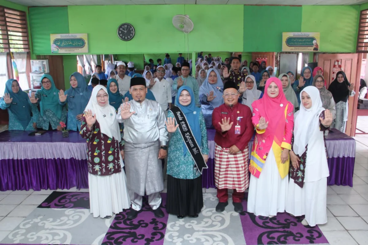 Sosialisasi Anti Perundungan dan Launching Gerakan BUBUHAN di SDN 032 Tembilahan Semarak