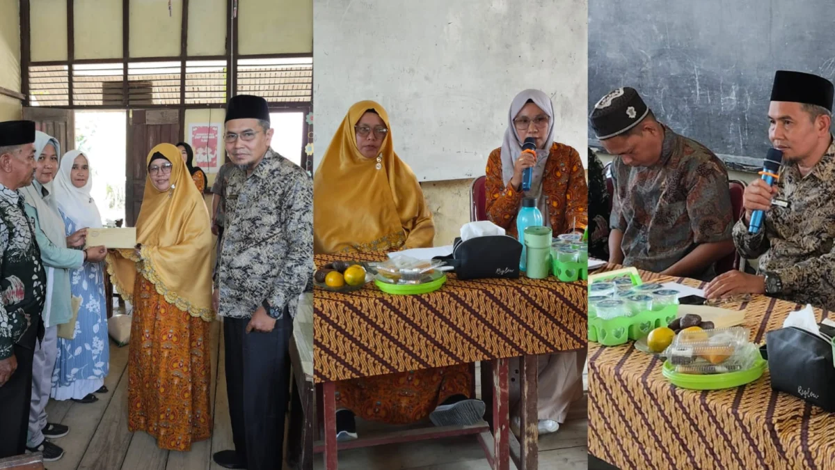 Wujud Kepedulian, AGPAII Inhil Salurkan Donasi Belasan Juta untuk Guru Korban Kebakaran di Reteh