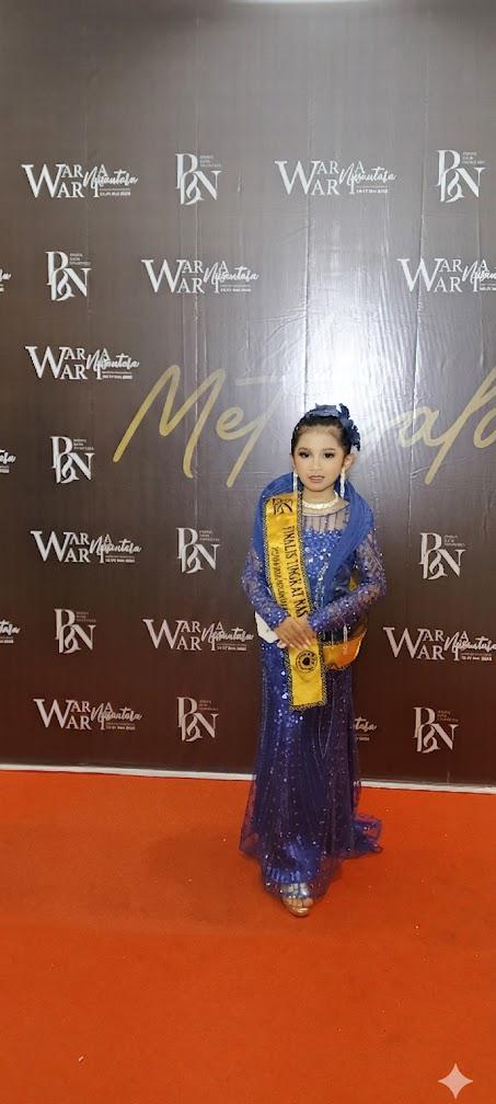 Shaqilla Azzahra Siswi Asal Inhil Wakili Riau di Ajang Pesona Batik Nusantara 2026 Tingkat Nasional