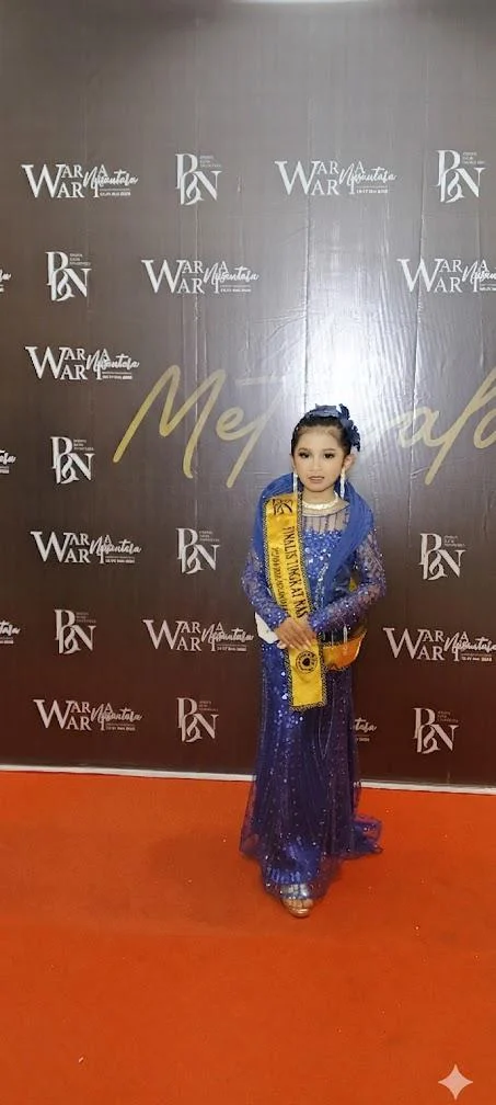 Shaqilla Azzahra Siswi Asal Inhil Wakili Riau di Ajang Pesona Batik Nusantara 2026 Tingkat Nasional