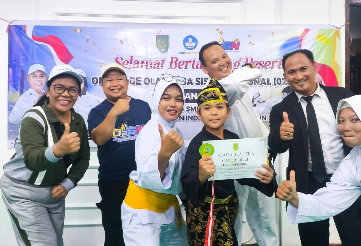 Kontingen Pulau Burung Sukses Raih Prestasi di Ajang O2SN Se-Inhil