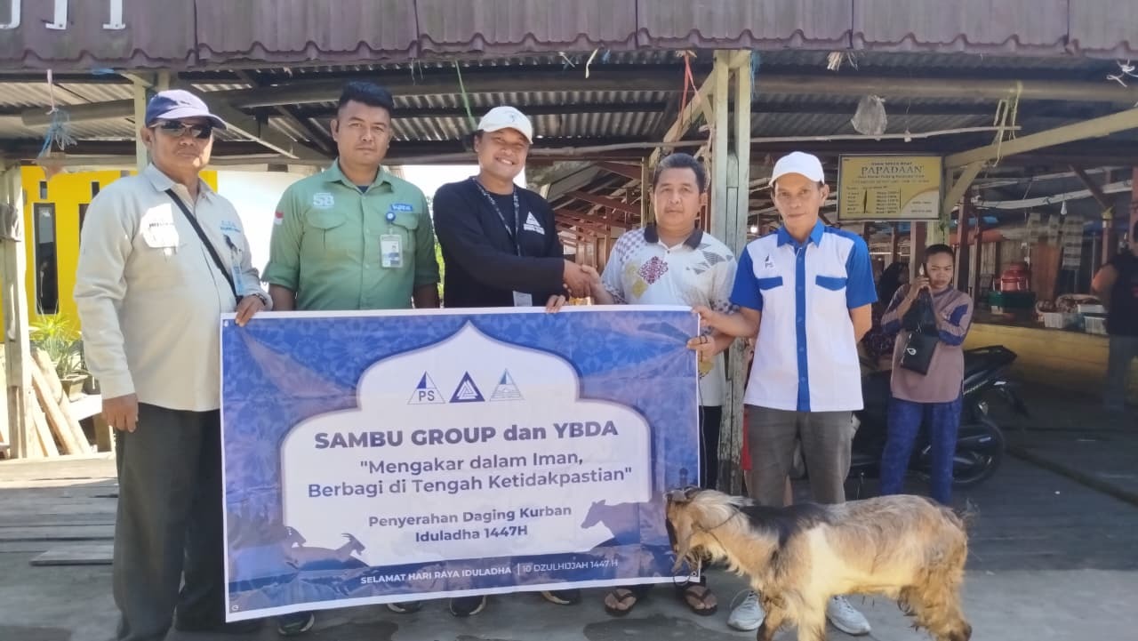 PT Pulau Sambu di Kuala Enok Salurkan Hewan Kurban di Sejumlah Desa dan Kelurahan