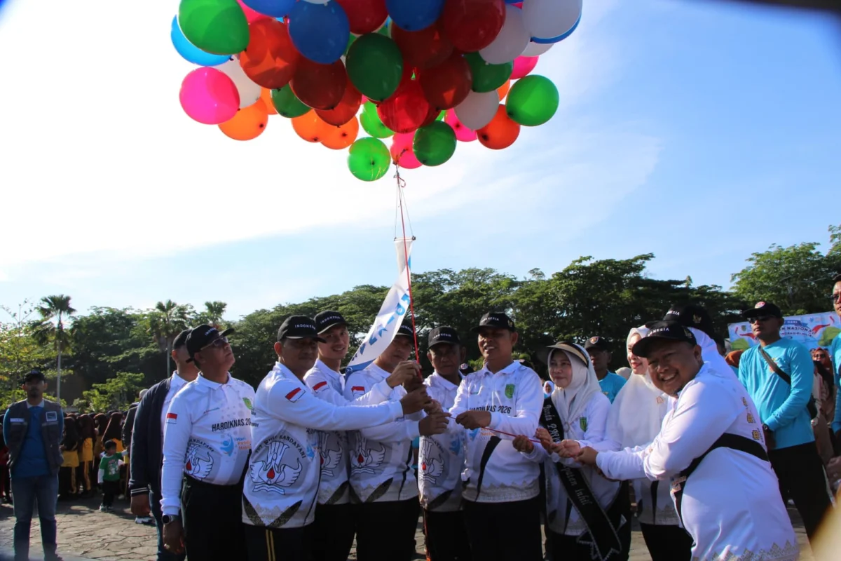 Semarak Hardiknas 2026 di Inhil: Dari Apel Pencanangan Hingga Jalan Santai Bersama