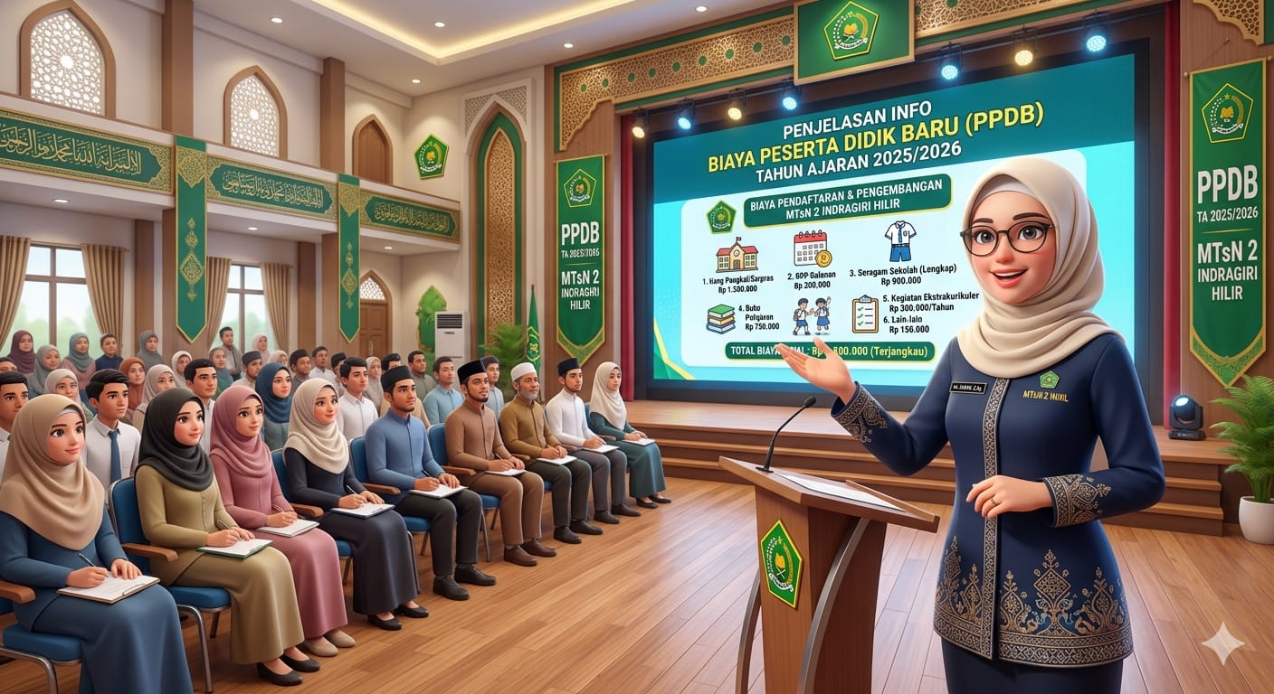 Tanggapan Kepala MTsN 2 Indragiri Hilir Terkait Pemberitaan Biaya Masuk Peserta Murid Baru Tahun 2026