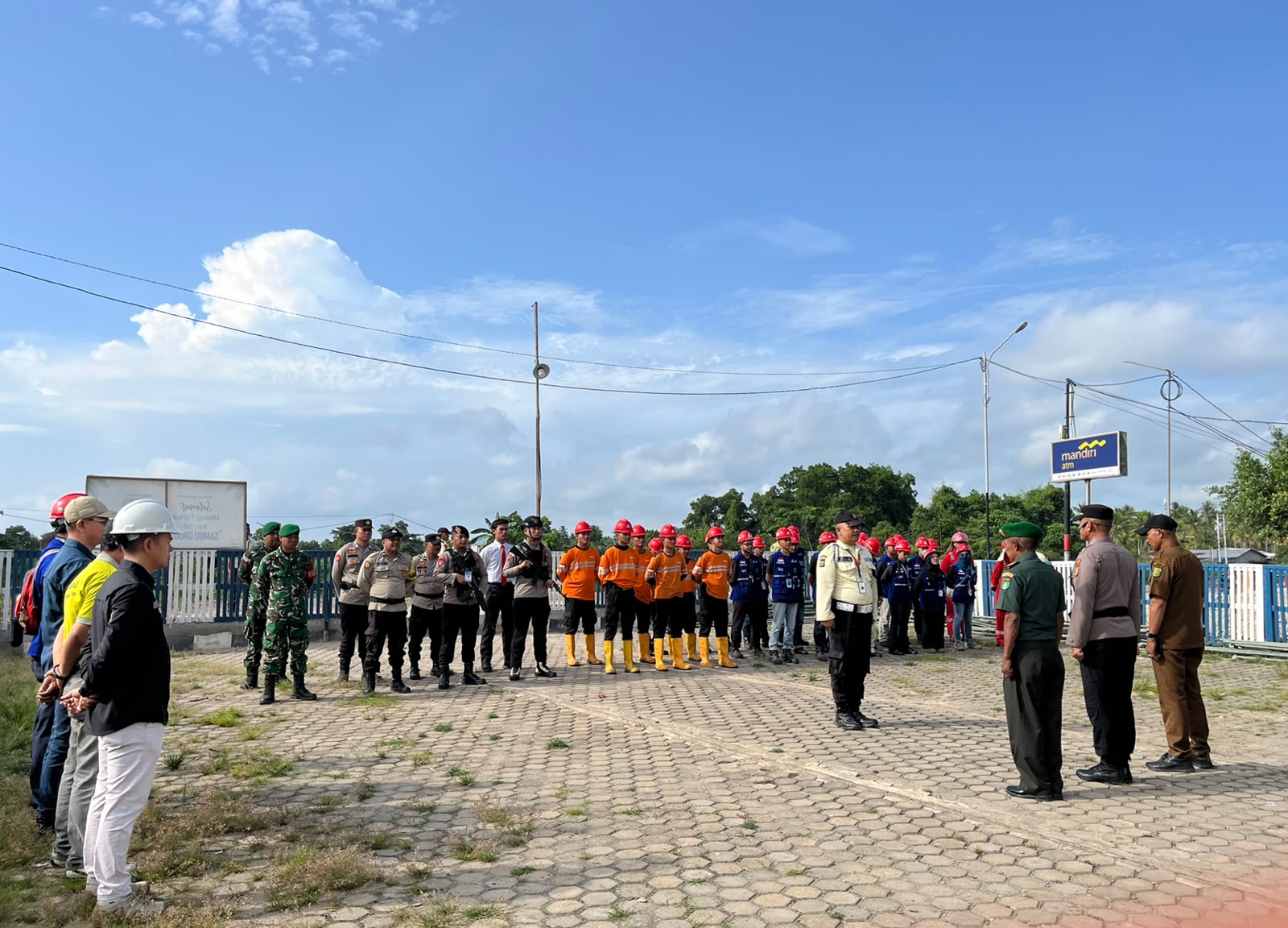 Kapolsek Pulau Burung Pimpin Apel Bersama Stakeholder dan MPA Siaga Hadapi Karhutlah 2026