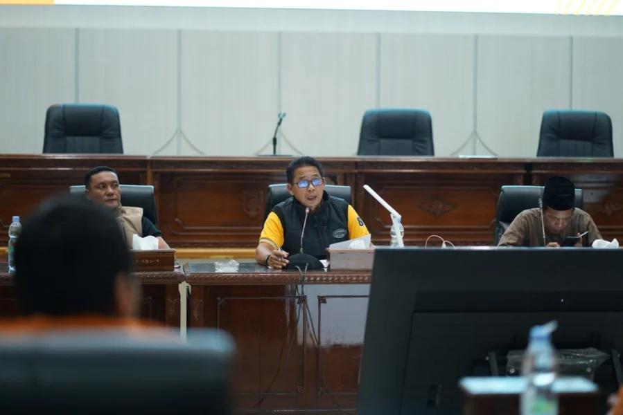 DPRD Inhil Gelar Rapat Gabungan Bahas Dukungan Pelaksanaan Sensus Ekonomi 2026