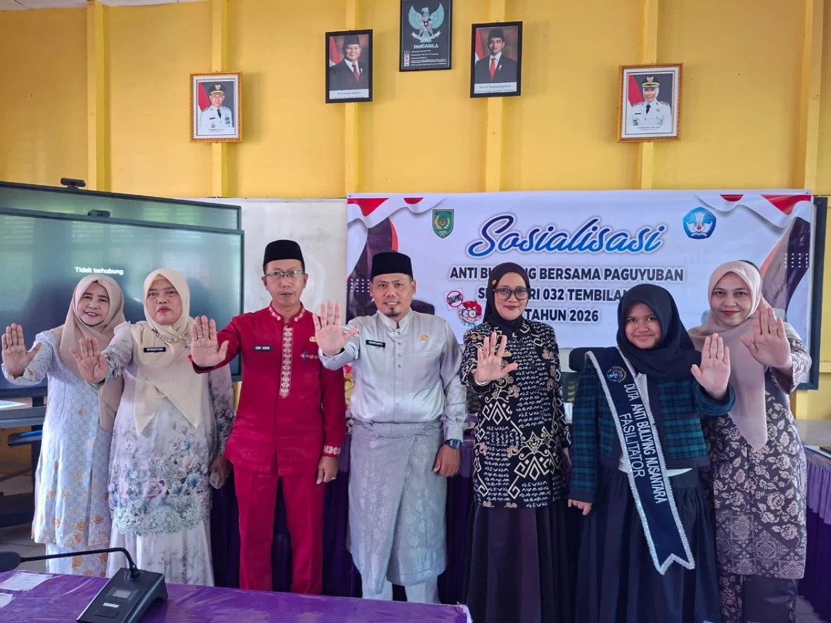 Wujudkan Sekolah Ramah Anak, SDN 032 Tembilahan Gelar Sosialisasi Anti-Bullying Bersama Paguyuban